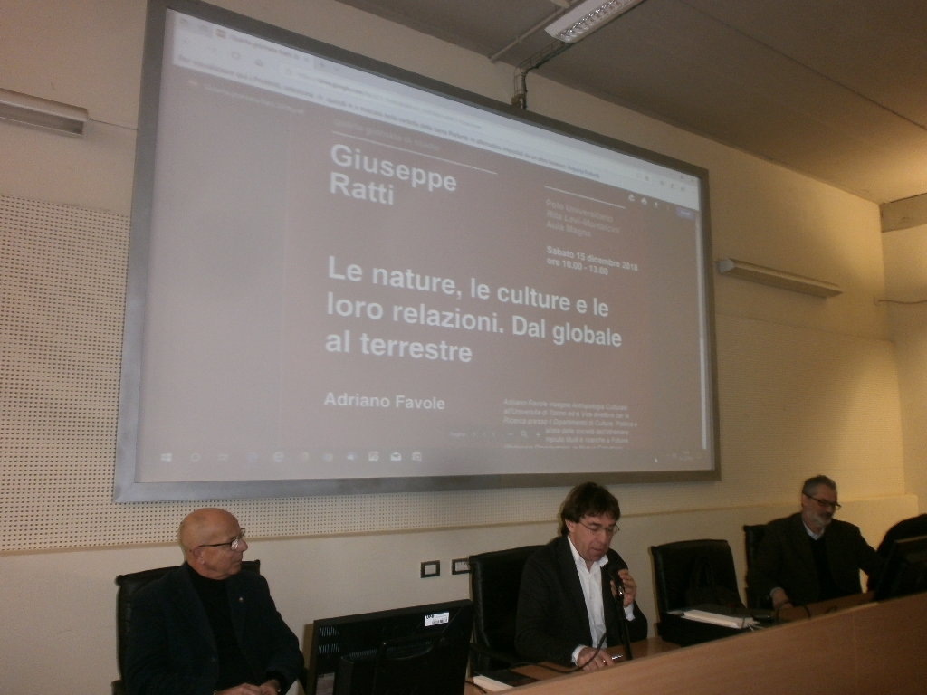 Lectio magistralis del Prof. Adriano Favole su "Le nature, le culture e le loro relazioni. Dal globale al terrestre".