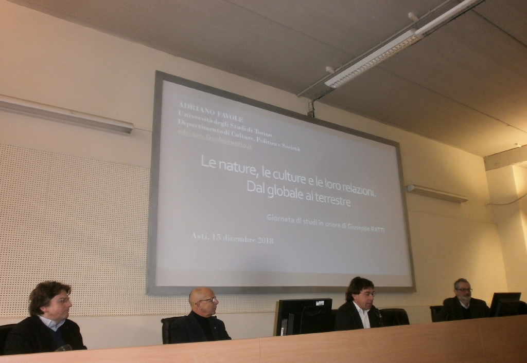 Lectio magistralis del Prof. Adriano Favole su "Le nature, le culture e le loro relazioni. Dal globale al terrestre".