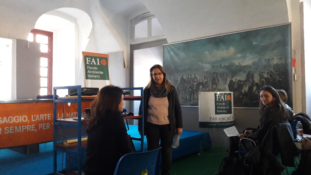 Relazione della Prof.ssa Daniela Bosia, Presidente della Rete degli Osservatori del Paesaggio del Piemonte, alla Celebrazione della seconda Giornata Nazionale del Paesaggio "Paesaggio patrimonio comune - Conversazioni sul paesaggio", presso la Cittadella di Alessandria, Ex Caserma Pasubio [Foto di Gian Paolo Bardazza].