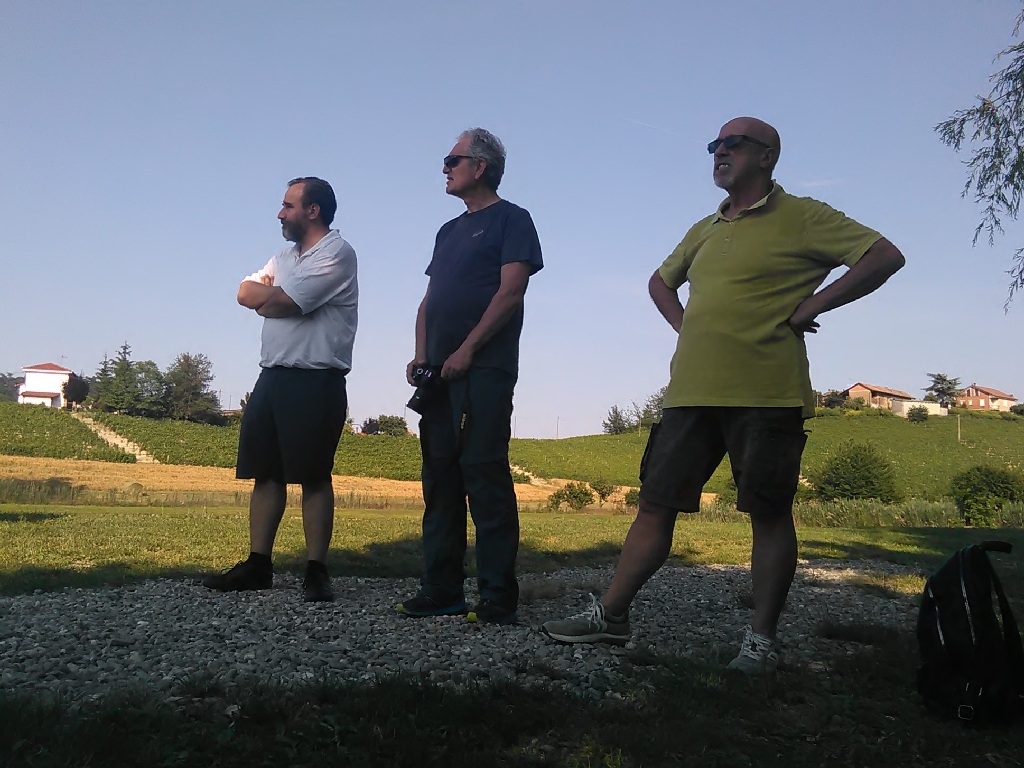 Avvio dell incontro "Un pomeriggio al Paludo" da parte di Adriano Da Re (Presidente dell Associazione Amici di Calosso) [Foto di Francesco Leone Devecchi].