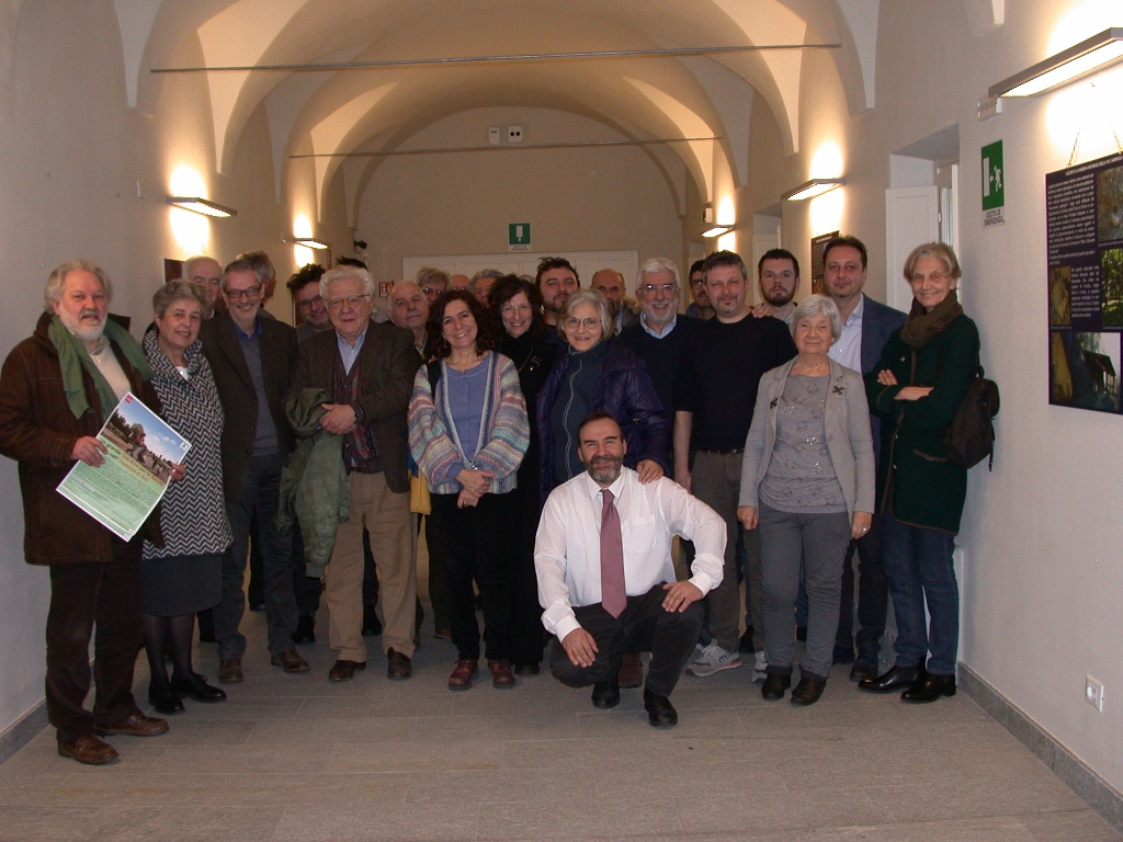 Prima riunione di Costituzione del nuovo "Tavolo tecnico di pianificazione strategica della Città di Asti", tenutasi sabato 10 marzo 2018 presso il Museo Paleontologico di Asti. Nella Foto da (sx): Giacarlo Dapavo, Angela Quaglia, Antonio Leucci, Francesco Scalfari, Paolo Montrucchio, Andrea Pignatelli, Dino Barrera, Luca Chiusano, Vittorio Fiore, Ernesto Doglio Cotto, Gabriella Sanlorenzo, Erildo Ferro, Tiziana Valente, Riccardo Palma, Alessandro Mortarino, Mirella Zitti, Marco Devecchi, Domenico Catrambone, Alessandro Boano, Marco Pesce, Fabrizio Aimar, Pierluigi Ramello, Laurana Lajolo, Fabio Musso, Augusta Mazzarolli e Beppe Rovera [Foto di Beppe Rovera].