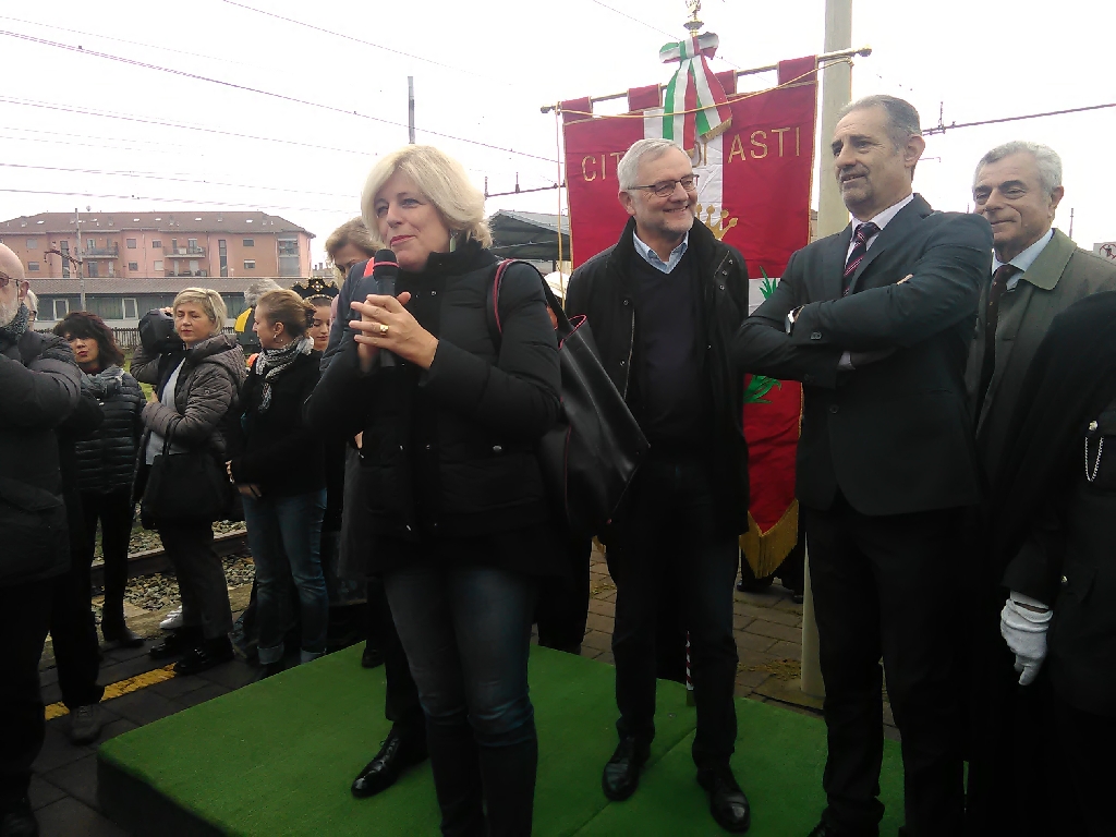 Saluto dell Assessore al turismo della Regione Piemonte Antonella Parigi.