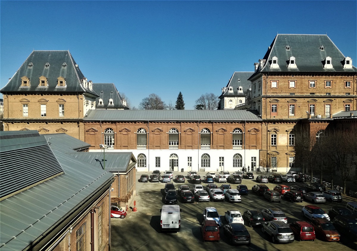 Veduta del Castello del Valentino, sede della prima riunione del 2019 di coordinamento della Rete degli Osservatori del Paesaggio del Piemonte.