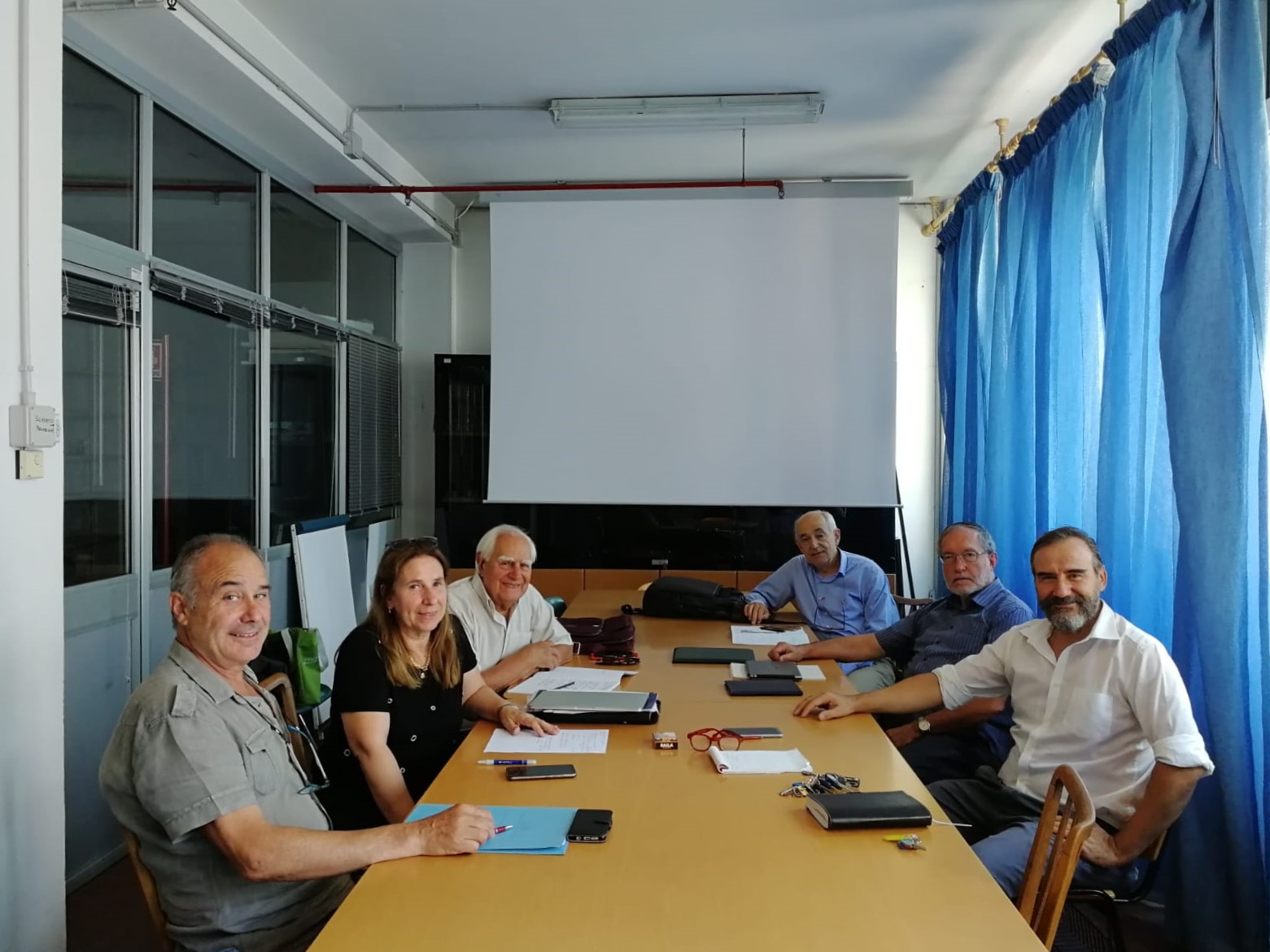 Foto della riunione della Rete degli Osservatori del paesaggio del Piemonte per una riflessione sulle attività future nella prospettiva della celebrazione nel 2020 del ventennale della Convenzione europea del paesaggio [FOTO  di Luca Battisti].