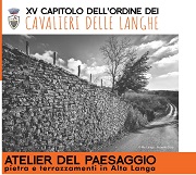 Atelier del paesaggio "Pietra e terrazzamenti in Alta Langa", Palazzo Scarampi a Levice, sabato 23 novembre 2019, ore 10.30.