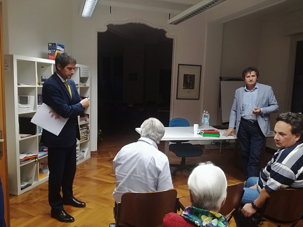 Contributo di approfondimento da parte del Vice Sindaco Francesco Bordino del Comune di Neive [Foto di Riccardo Palma].