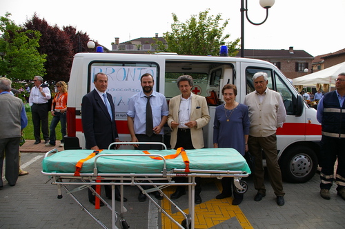 Dott. Agr. Ernesto Doglio Cotto (Presidente dell'Ordine dei Dottori Agronomi e Forestali della Provincia di Asti), Carlo Alberto Botto (Sindaco di Isola d'Asti), Marco Devecchi e pubblico interessato alle problematiche delle malattie delle piante.