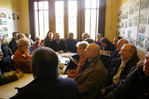 Veduta dei partecipanti all'Assemblea generale dell'Osservatorio del paesaggio
