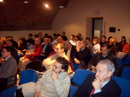 Veduta del pubblico presente in sala al Convegno su "Il Patrimonio boschivo dell Astigiano: quale futuro?"