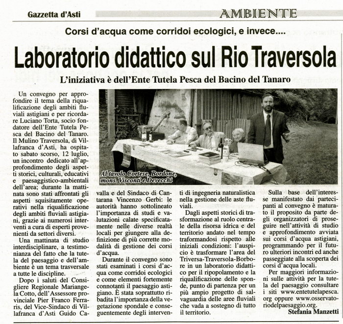 Gazzetta d'Asti - Venerdì 25 luglio 2008