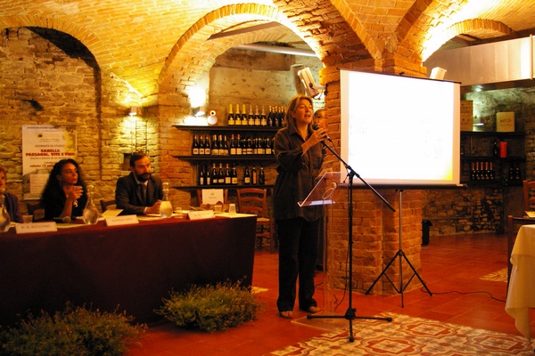 Saluto dell`Assessore al progetto UNESCO Annalisa Conti della Provincia di Asti.