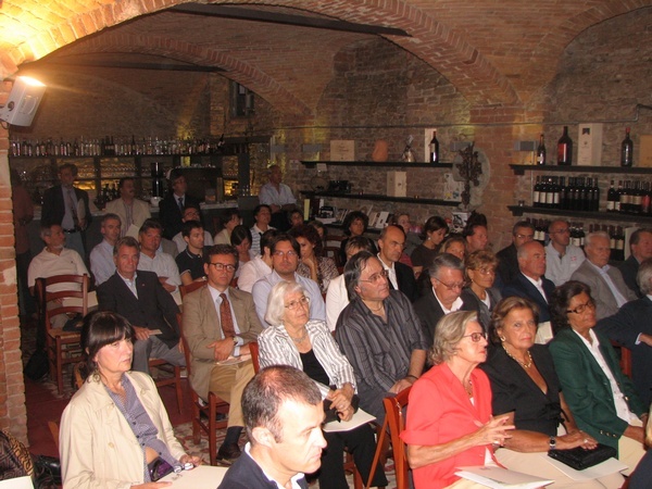 Pubblico presente in sala