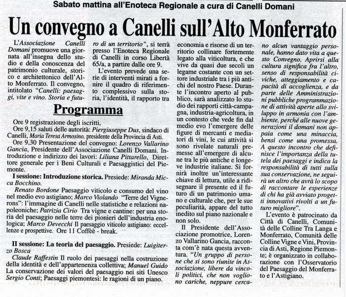 Gazzetta d'Asti - venerdì 12 settembre 2008