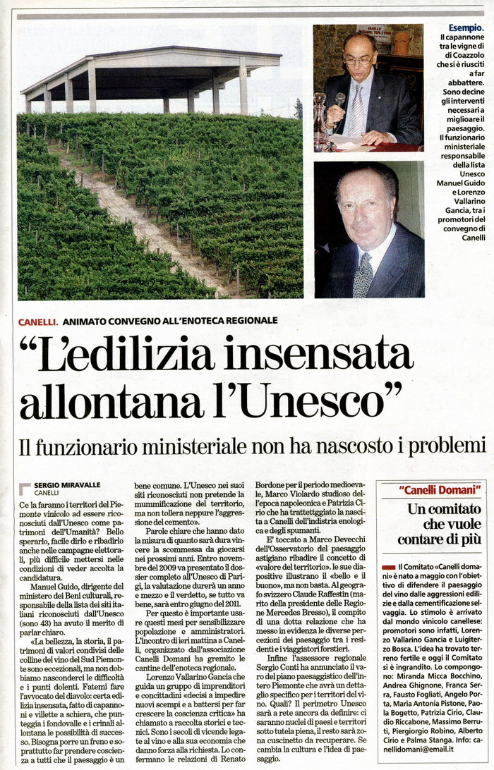La Stampa - Domenica 14 settembre 2008