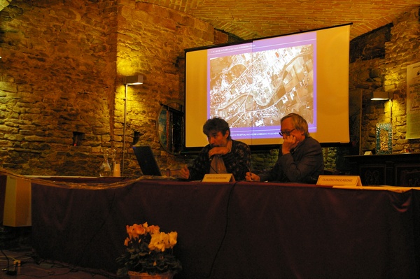 Relazione del Geologo  Claudio Riccabone su "Un fiume e la sua valle: da problema a risorsa" (Foto Chiara Martini).