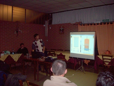 Dott. Franco Brignolo - Tecnico Settore ambiente della Provincia di Asti - Presentazione del Bando diretto alla Concessione di contributi ed incentivi in conto capitale per l'installazione di impianti solari e termici (Foto Giorgio Brosio).