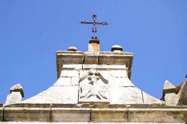 Veduta di Aguilar de Campoo in Spagna.