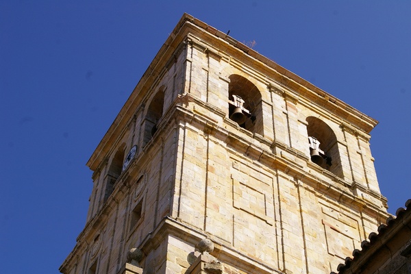 Veduta di Aguilar de Campoo in Spagna.