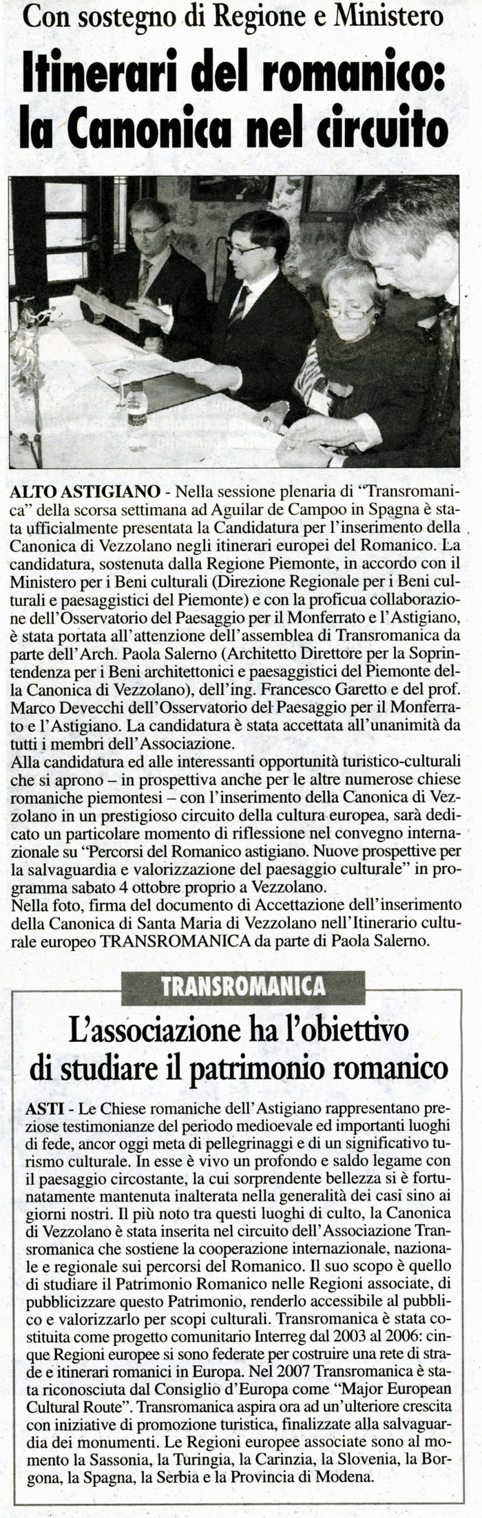 Il Corriere di Asti e del Monferrato - Mercoledì 1 ottobre 2008