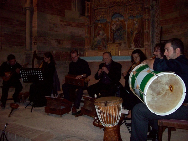 Concerto del Gruppo di musica antica "La Ghironda" dal titolo "Vinum bonum et soave" (canti e danze del medioevo).