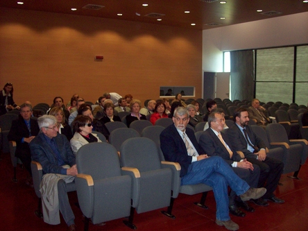 Veduta del pubblico presente in sala in occasione della Rassegna cinematografica "Oltre il giardino" curata da Livio Musso nell ambito della Manifestazione Fiori in Fiera 2008.