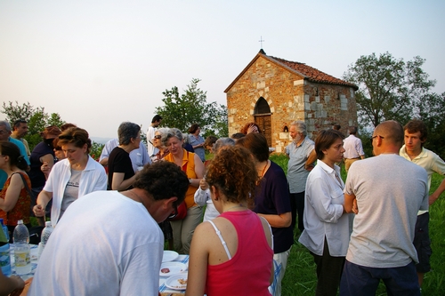 Buffet offerto dalla Proloco di Montechiaro d'Asti.