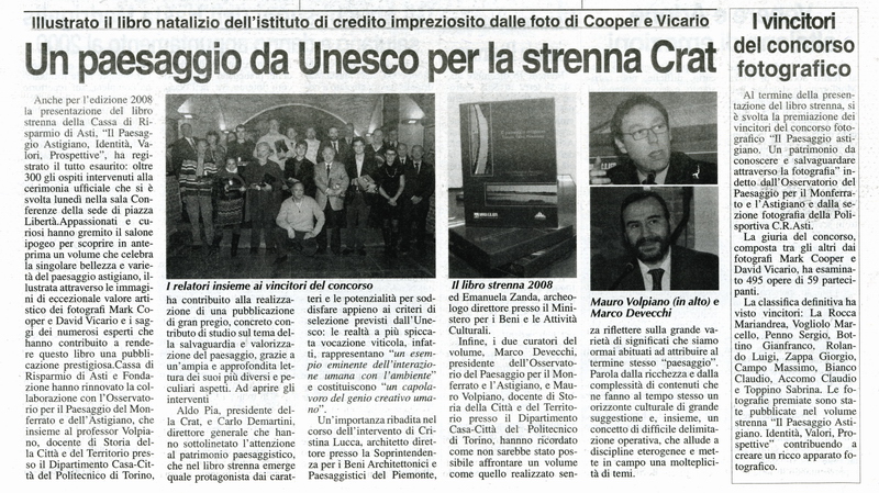  Gazzetta d'Asti (Venerdì 5 dicembre 2008)