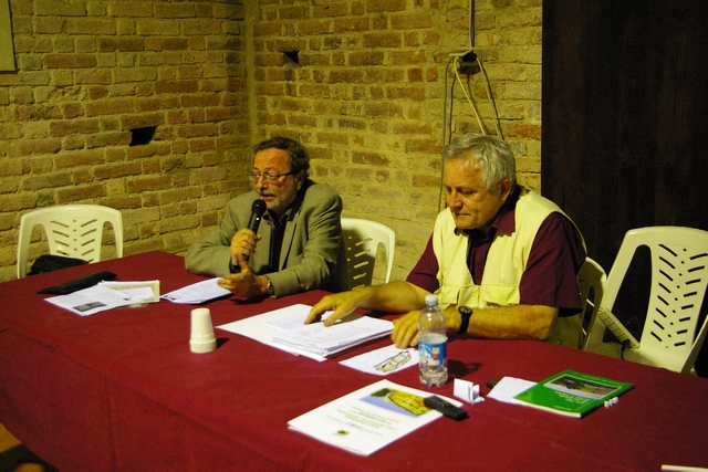 Relazione del Dott. Giuseppe Fassino (Soms e Bottega del Vino di Moncucco)  su "Progetto di ricupero di vigneto di particolare valore paesaggistico e ambientale"