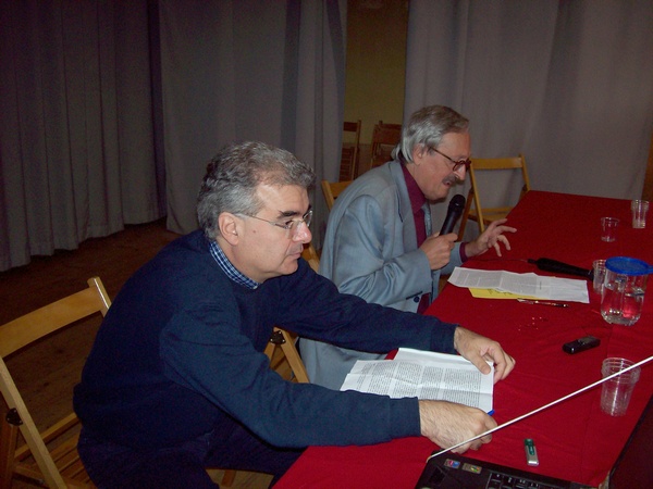 Presentazione da parte del Moderatore, Prof. Renato Bordone, del Dott. Franco Correggia, Presidente dell`Associazione "Terra, Boschi, Gente e Memorie".