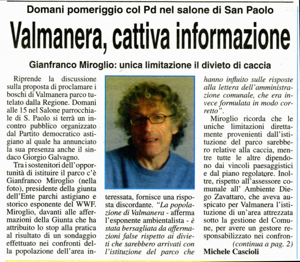 Gazzetta d'Asti - Venerdì 20 marzo 2009