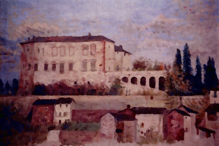  Dipinto storico del Castello di Settime d'Asti