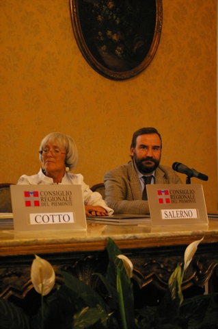Relazione dell'Arch. Paola Salerno (Soprintendenza per i Beni architettonici e paesaggistici del Piemonte e Direttore della Canonica di Santa Maria di Vezzolano) (Foto Sabrina Toppino).