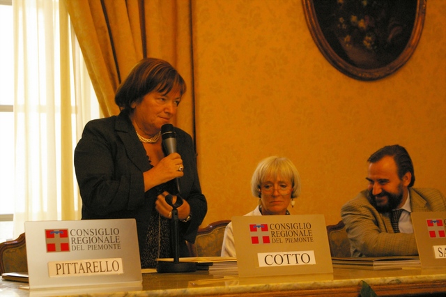 Relazione della Dott.ssa Mariangela Cotto (Vice Presidente del Consiglio regionale del Piemonte) (Foto Sabrina Toppino).