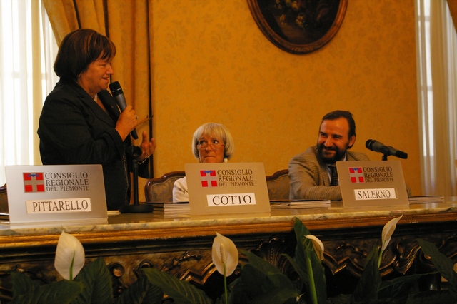 Contributo da parte della Dott.ssa Mariangela Cotto (Vice Presidente del Consiglio regionale del Piemonte) (Foto Sabrina Toppino).