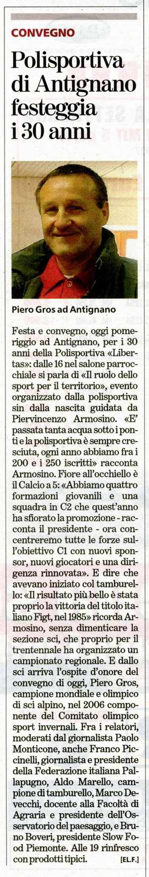  La Stampa (20 giugno 2009)