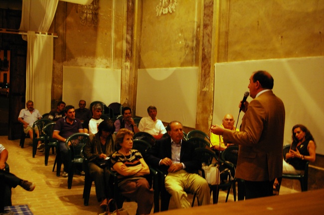 Contributo alla discussione da parte del sindaco di San Marzano Oliveto, Giovanni Giorgio Scagliola.