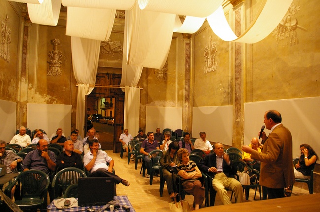 Contributo alla discussione da parte del sindaco di San Marzano Oliveto, Giovanni Giorgio Scagliola.