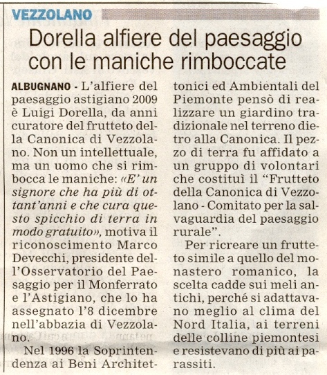 Corriere di Chieri (dicembre 2009)