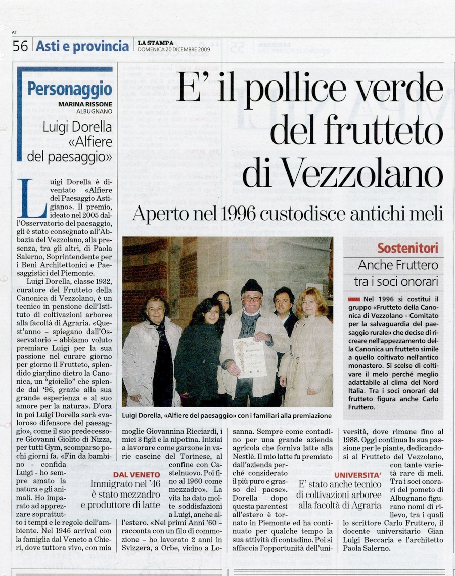 La Stampa (Domenica 20 dicembre 2009)