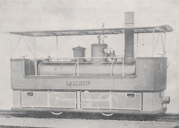 Locomotrice d'epoca (Foto Archivio Renato Sinigaglia).