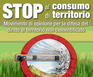 Logo - Stop al consumo di suolo.
