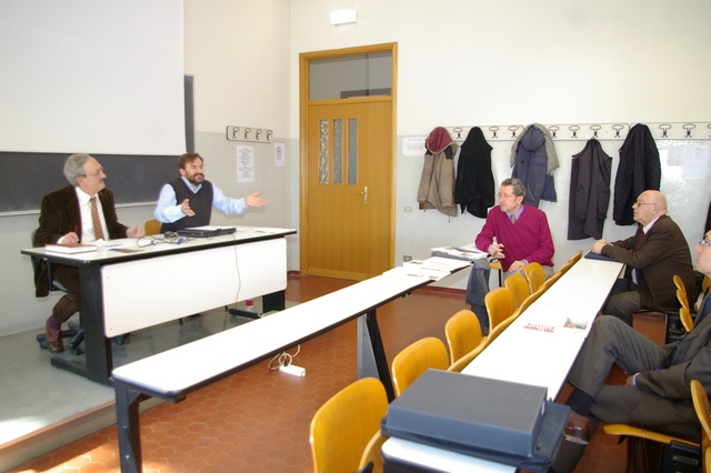 Contributo alla discussione da parte di Marco Devecchi. Nella foto il Presidente dell` Assemblea, il Prof. Renato Bordone (Foto Paola Grassi).