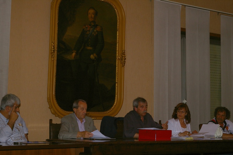 Illustrazione al Consiglio comunale della possibilità di Richiesta di Dichiarazione di notevole interesse pubblico da parte del Sindaco di Isola d'Asti, Ing. Franco Cavagnino (Foto Andrea Devecchi).