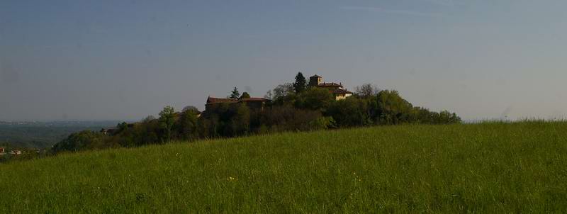 Veduta dello straordinario paesaggio agrario di Schierano nel Comune di Passerano Marmorito