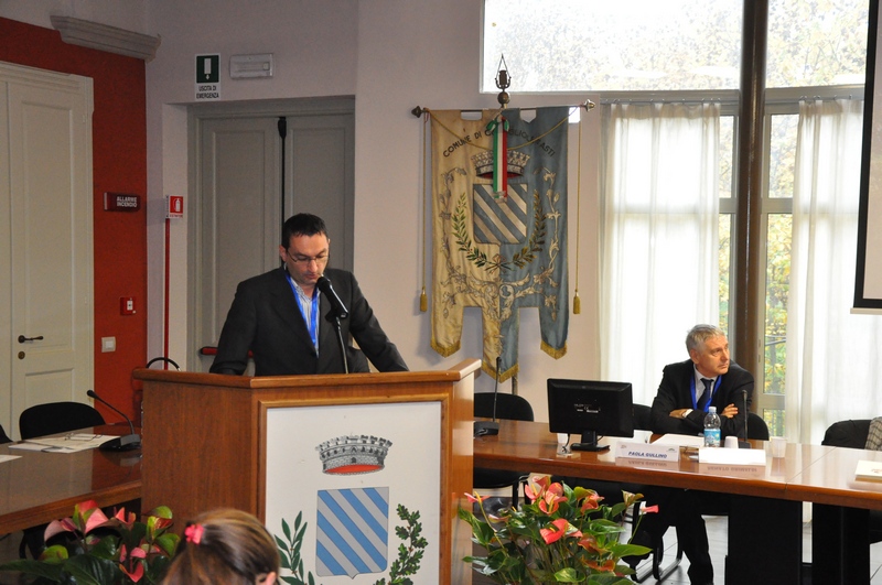 Relazione del Dott. Andrea Ghignone , Presidente Enoteca regionale di Canelli  - su "Le fonti per lo studio della Borghesia agraria del territorio della viticoltura di eccellenza: il caso del marchese Filippo Antonio Asinari di San Marzano"