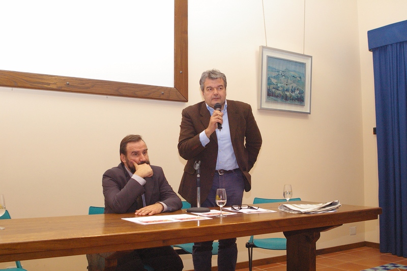 Relazione del Dott. Agr. Valter Valle, Presidente dell Ordine dei Dottori Agronomi e Forestali della Provincia di Asti e Presidente dell Enoteca Regionale delle Colline Alfieri [Foto di Isotta Meliga].