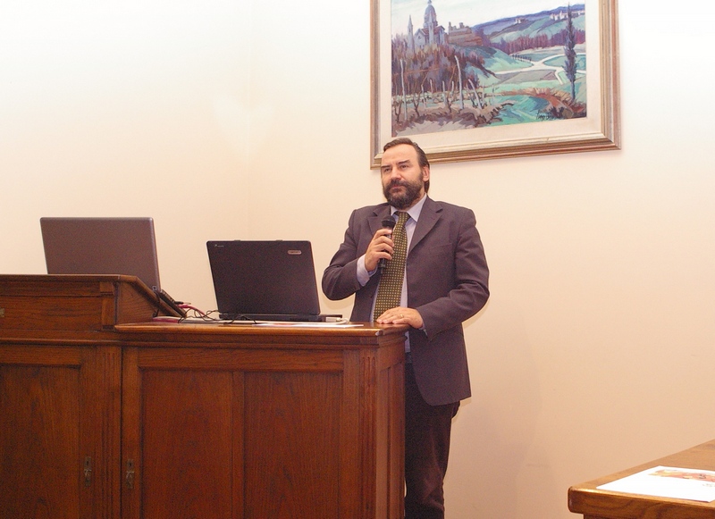 Relazione del Prof. Marco Devecchi (Presidente dell Osservatorio del Paesaggio per il Monferrato e l Astigiano) [Foto di Isotta Meliga].