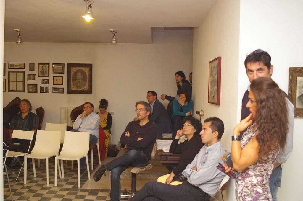 Veduta del folto pubblico presente in sala.