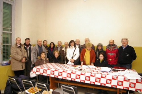 Incontro preparatorio per la Dichiarazione di Pubblico interesse del paesaggio di San Marzanotto in base al Codice per i Beni culturali e il Paesaggio (Codice Urbani) tenutosi presso il Centro civico di San Marzanotto sabato 30 gennaio 2010.