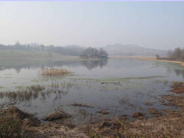 Veduta del Lago di Arignano, caratterizzato da un notevole valore ambientale e paesaggistico  (Foto di Giovanni Donato - Laura Vaschetti).